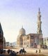 Egypt: The Mosque of Sultan al-Ashraf Qa'it Bay, Cairo. Pascal Coste, c.1839